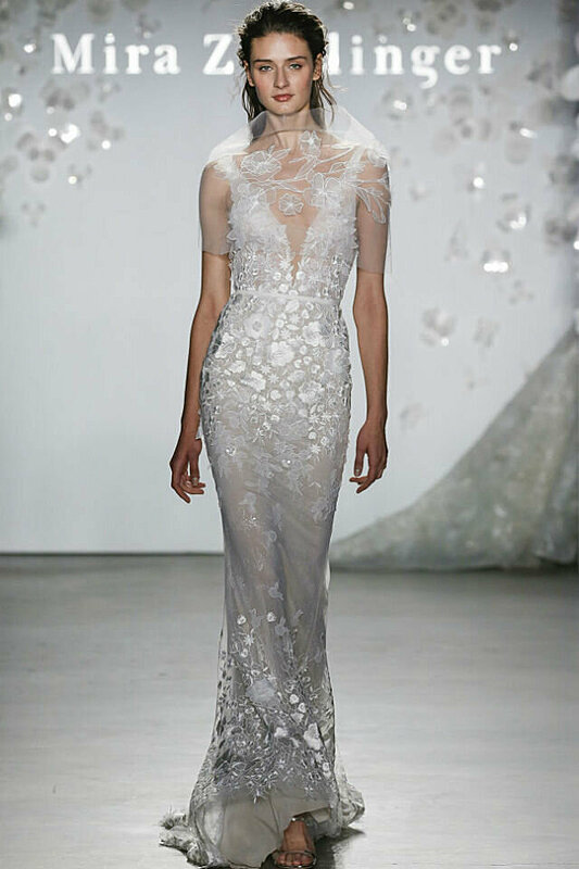 أحدث صيحة لفساتين الزفاف بأسبوع نيويورك للعروس 2020
