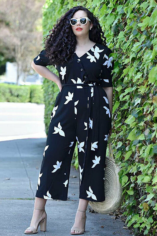 For Curvy Girls...Shine in Modern Jumpsuits and Style Them in Many Ways