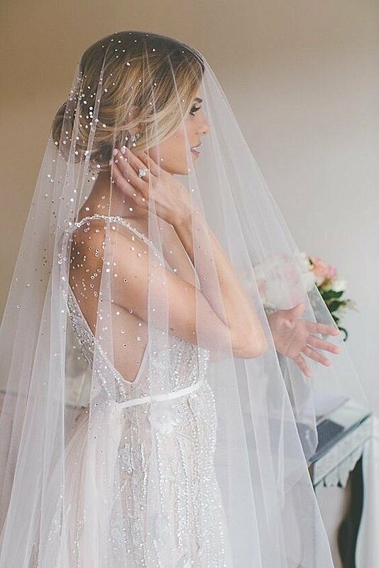 هذه أحدث صيحات طرح الزفاف في 2019 وطرق تنسيقها مع فستان زفافك