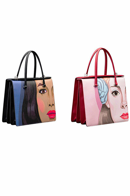 DIY Prada Spring/Summer 2014 Inspired Art Bag