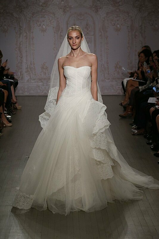 Stunning Wedding Dresses at Bridal Fashion Week Fall 2015