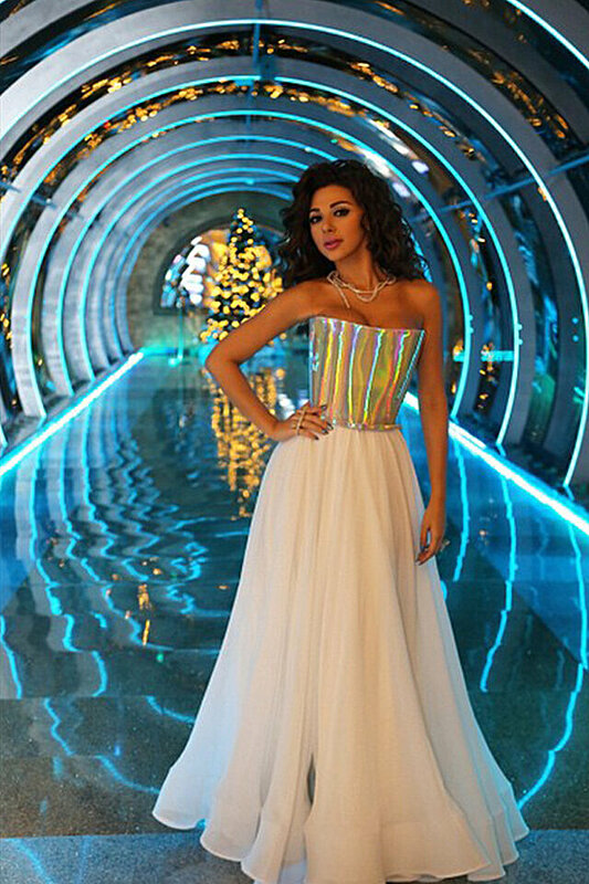 What Arab Celebrities Wore at New Year’s Parties 2015
