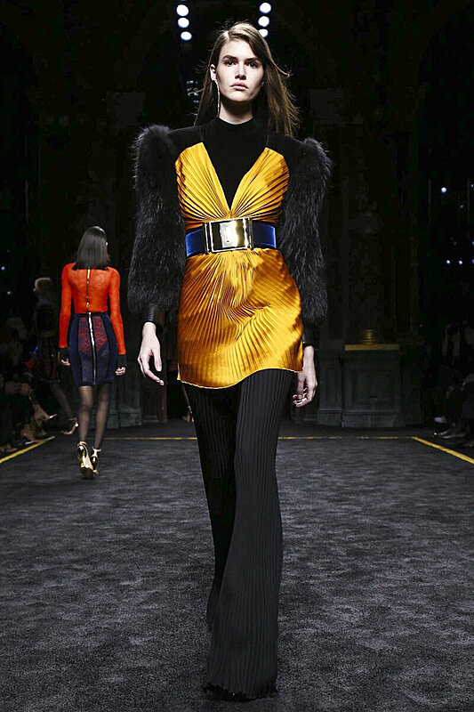 Eighties Vibes at Balmain's Fall 2015 Collection