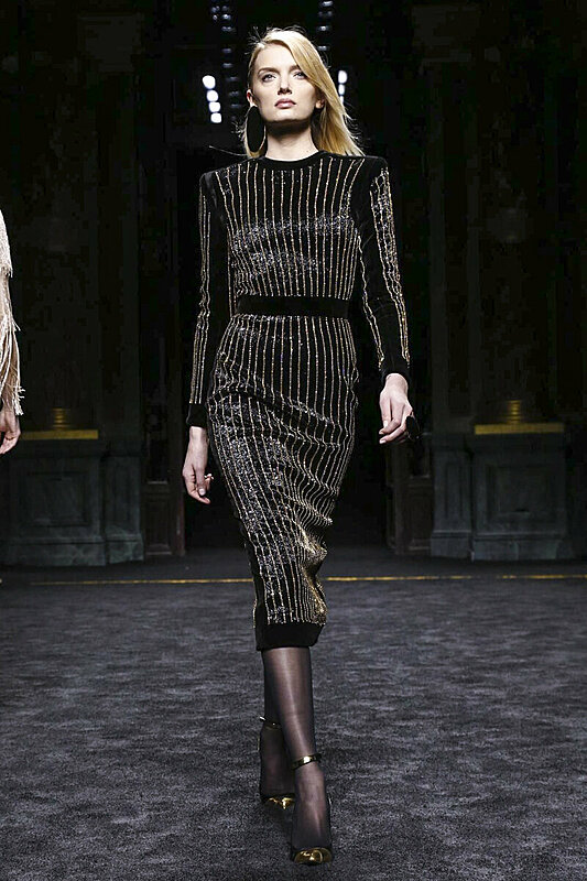 Eighties Vibes at Balmain's Fall 2015 Collection