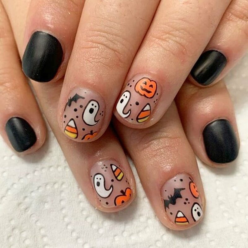 28 Halloween Nail Art Ideas for All the Different Tastes out There