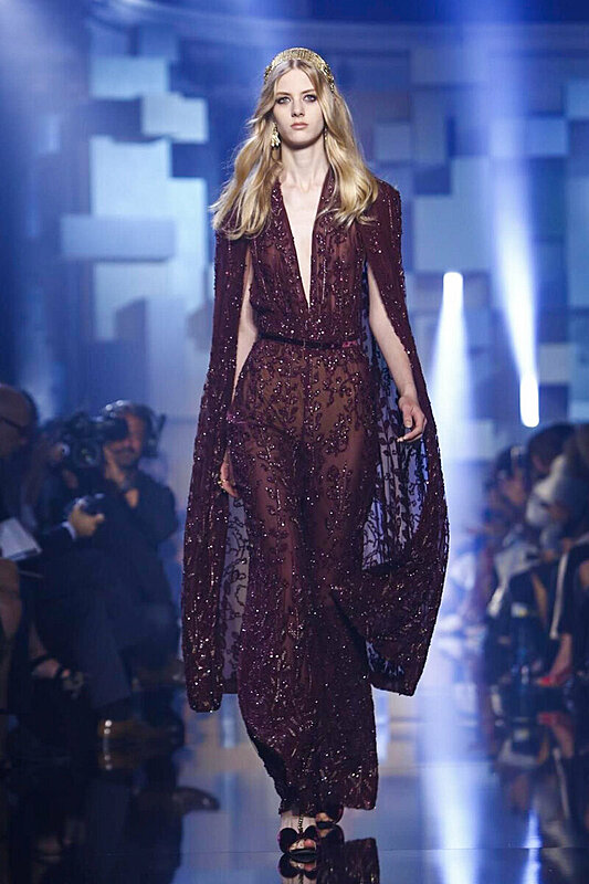 Paris Haute Couture Fall 2015: Elie Saab's Dazzling Dresses and Accessories