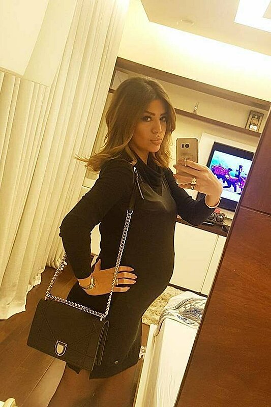 Amel Bouchoucha's Pregnancy Style Is Just Super Chic!
