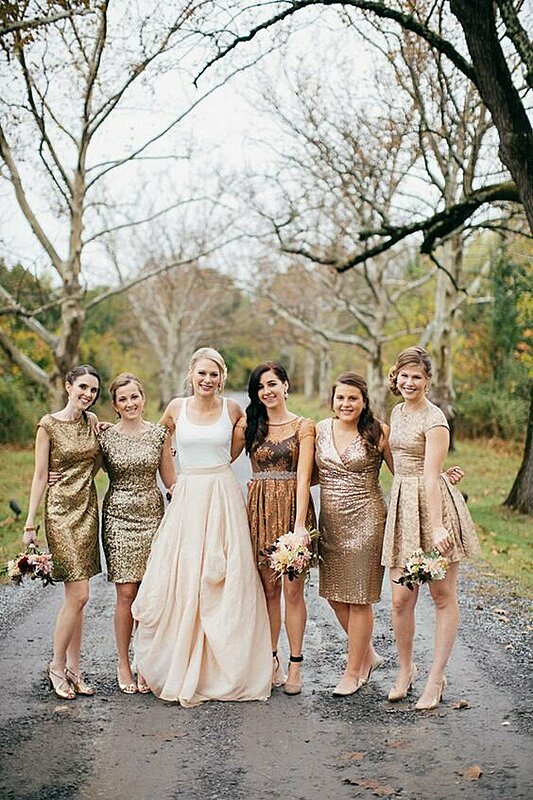 How to Perfect the Mismatched Bridesmaid Dresses Trend