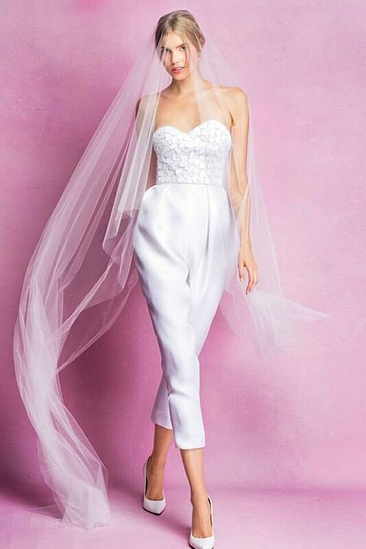 16 Stunning Bridal Jumpsuits to Replace Wedding Dresses