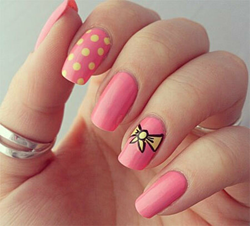 12 Pink Nail Art Designs That Are So Cute!