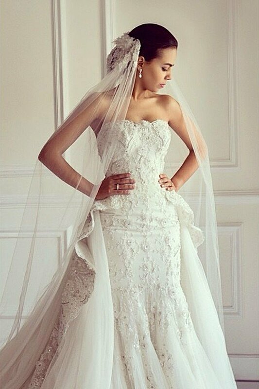 A Selection of Our All-time Favorite Wedding Dresses by Yasmine Yeya