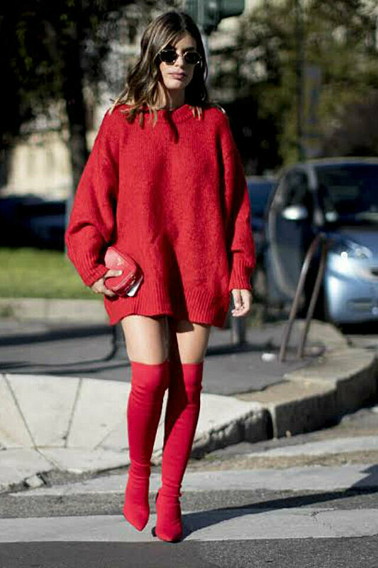 22 Stylish Looks to Help You Wear Oversized Sweaters in Many Ways