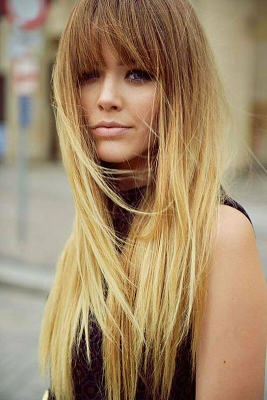 16 Photos of Bangs for Long Hair to Inspire You