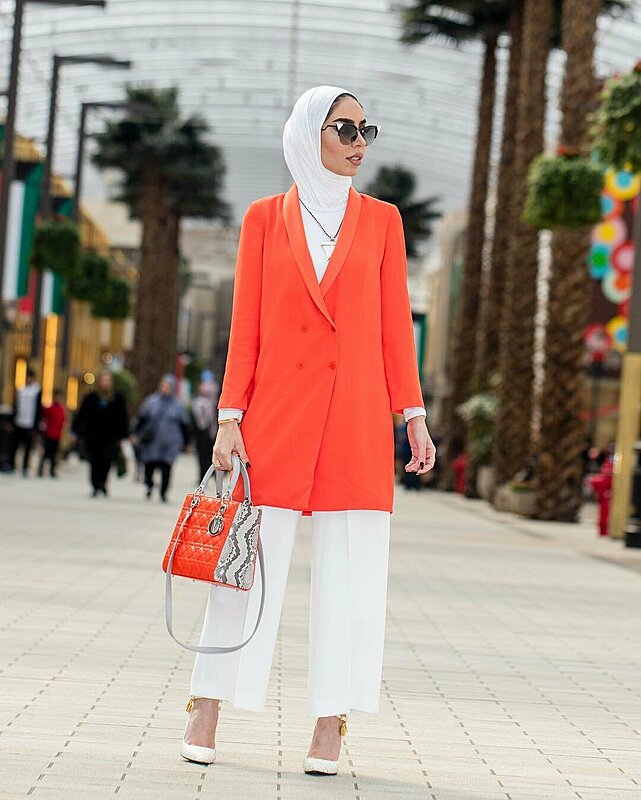 بالصور: ١٤ طريقة مختلفة لارتداء بنطلونات الـ Culottes مع الحجاب