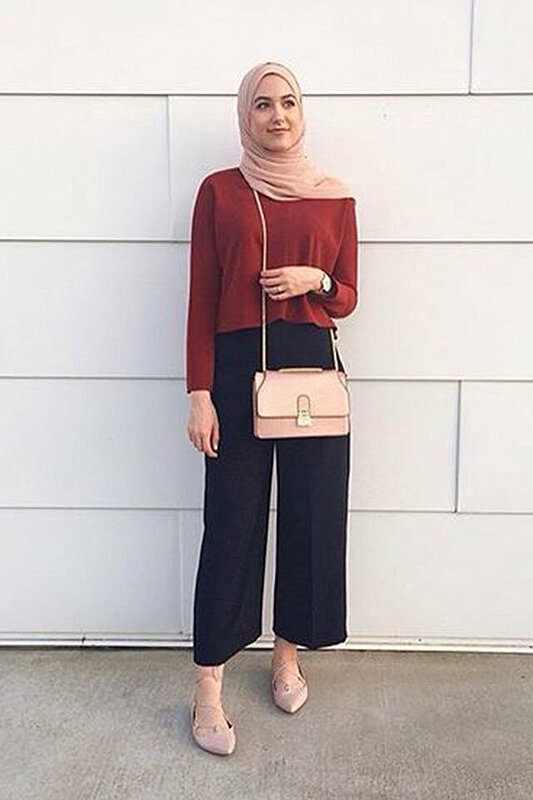 بالصور: ٢٧ فكرة لإطلالات حجاب تواكب أحدث صيحات الموضة