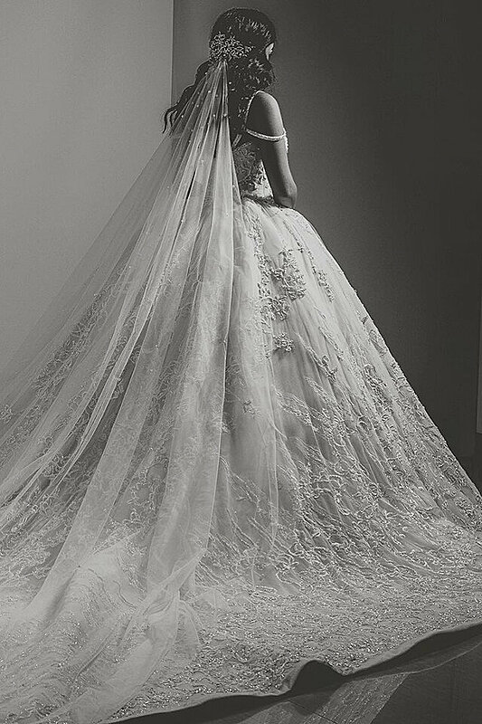Take a Look at These Beautifully Designed Wedding Dresses by Iman Saab