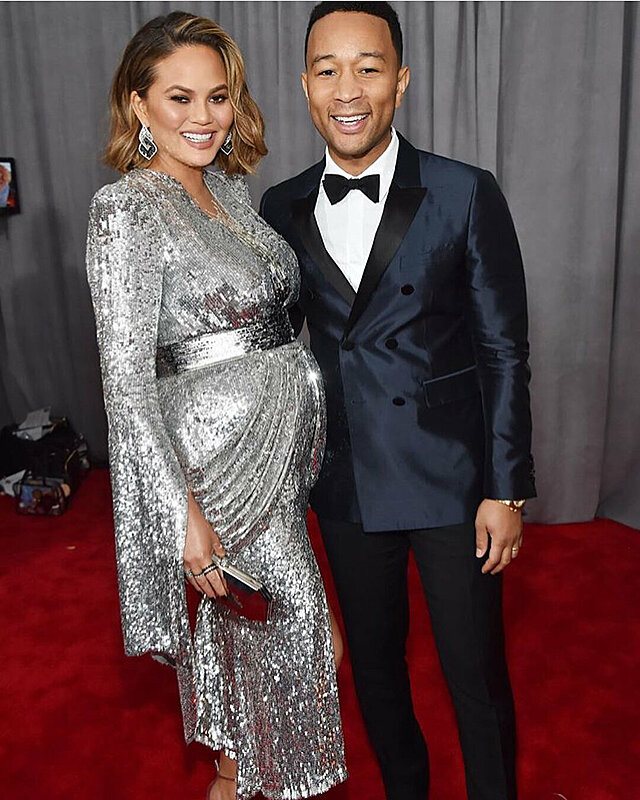 It's Chrissy Teigen's Second Pregnancy, and These Are All Her Maternity Looks!