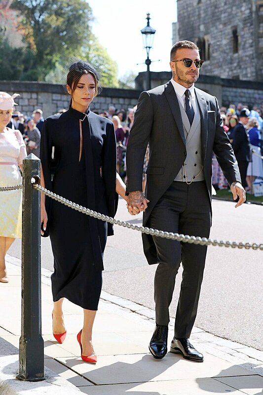 بالصور: ماذا ارتدوا المشاهير في حفل الزفاف الملكي للأمير هاري وميغان ماركل؟