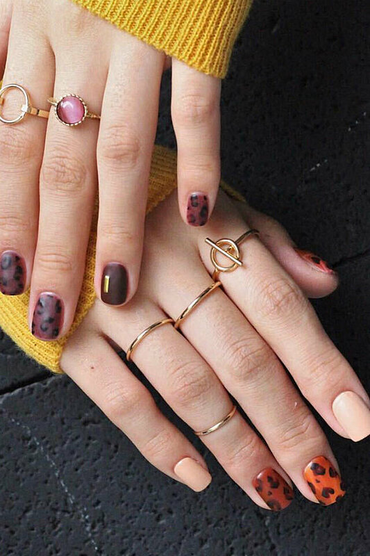 You Will Want to Try This Season's Multi-Color Nail Polish Trend