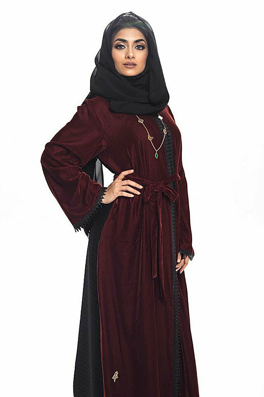 The Velvet Abaya Is the Latest Hijabi Trend for Winter 2019