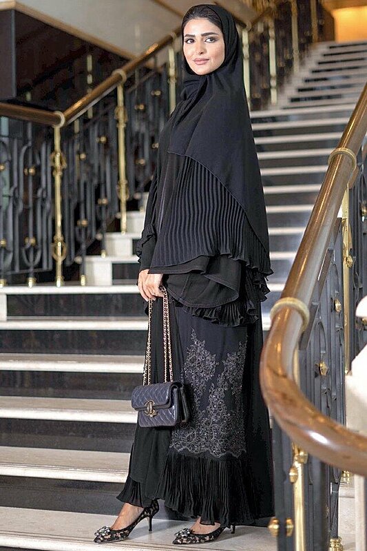 Pleats and Ruffles Are the Top Abaya Trends for 2020!