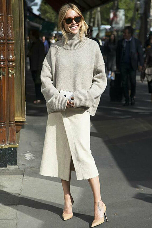 Learn How You Can Wear Oversized Sweaters with Anything