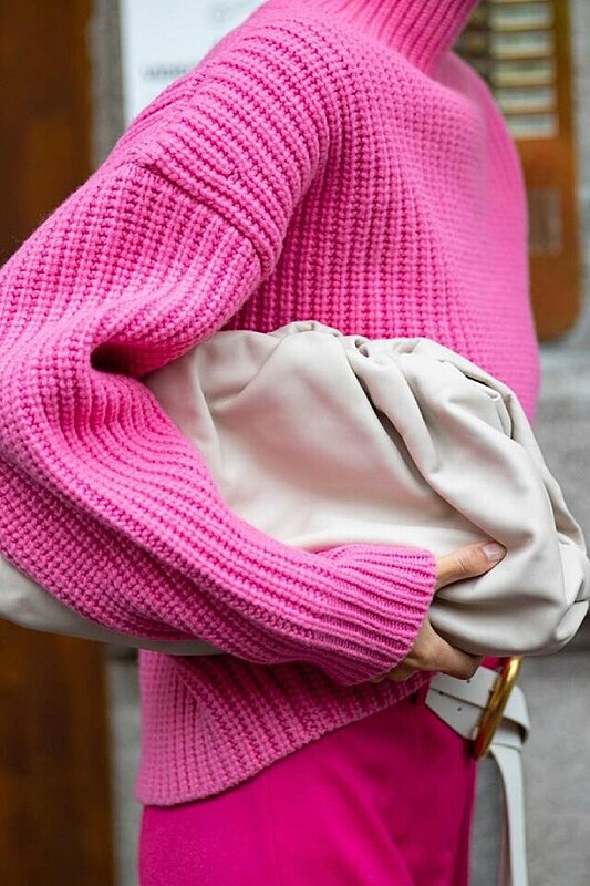 How to Style the Pouch Bag That Everyone's Wearing