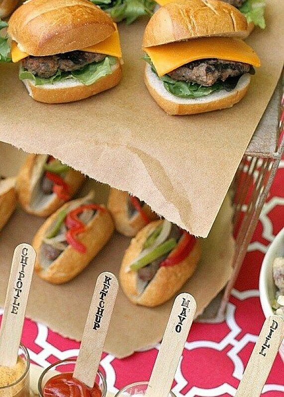 At-home engagement party menu ideas