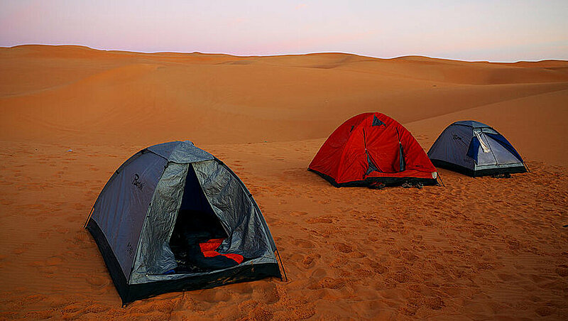 التخييم في الصحراء,حيل التخييم في الصحراء,كيف استعد لرحلة التخييم