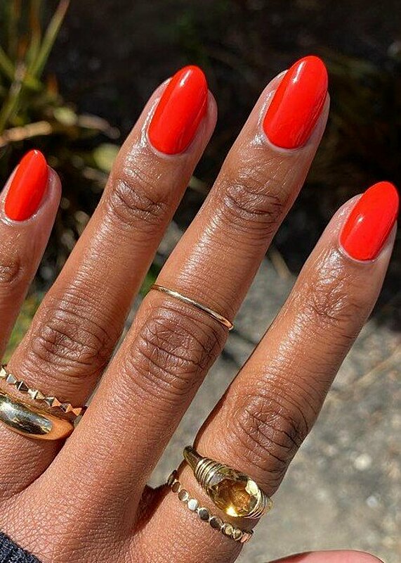 nail polish for cool toned dark skin