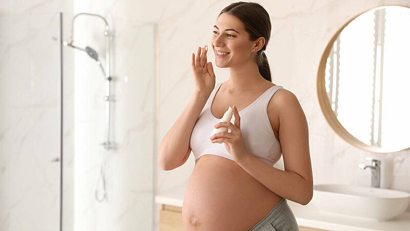 روتين الحامل,روتين البشرة للحامل,العناية ببشرة الحامل,بشرة الحامل الجافة,كيف أعتني ببشرتي كحامل,مشاكل بشرة الحامل