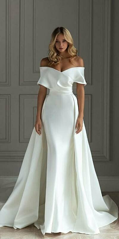 Wedding dress fabrics