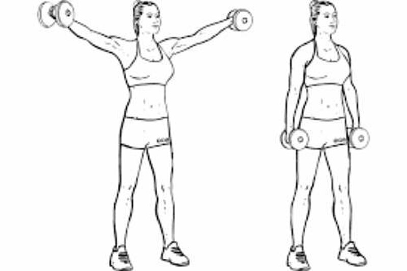 Breast lifting exercises