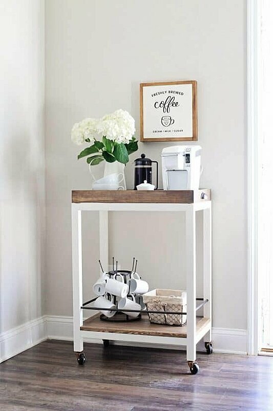 Coffee Lovers! See 20 Creative Ideas to Decorate Your Home Coffee Bar!