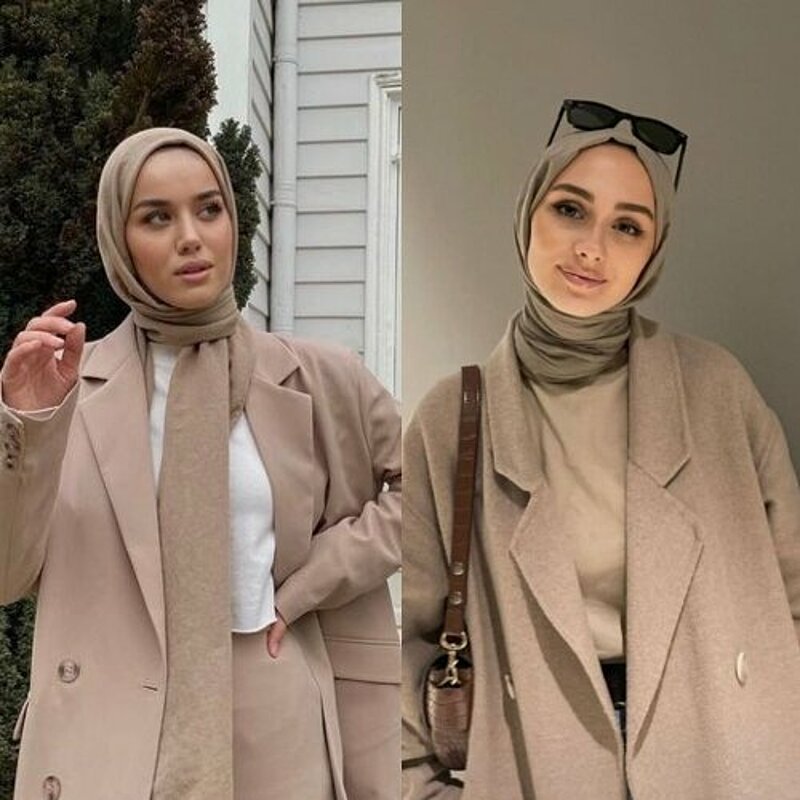 The Best Hijab Wrap Ideas for Round Face Shapes