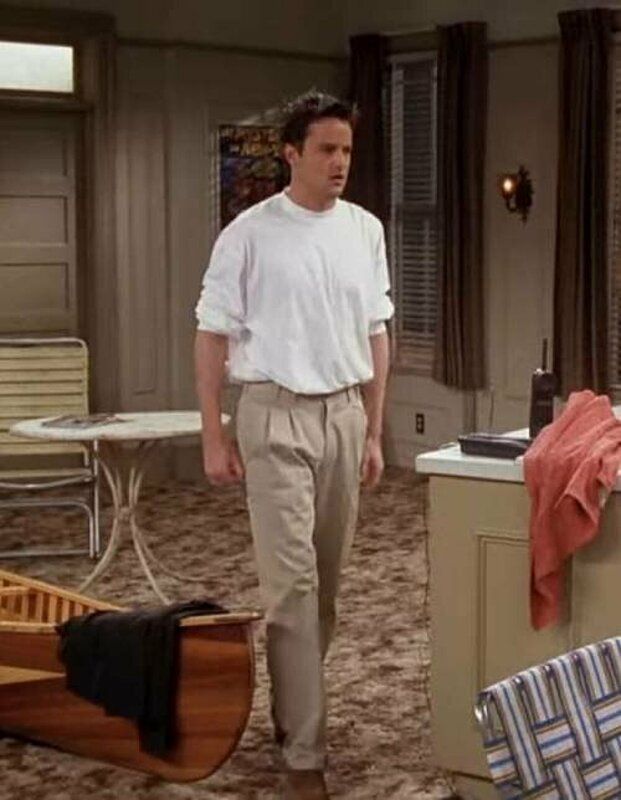 Mathew Perry fashion from Friends