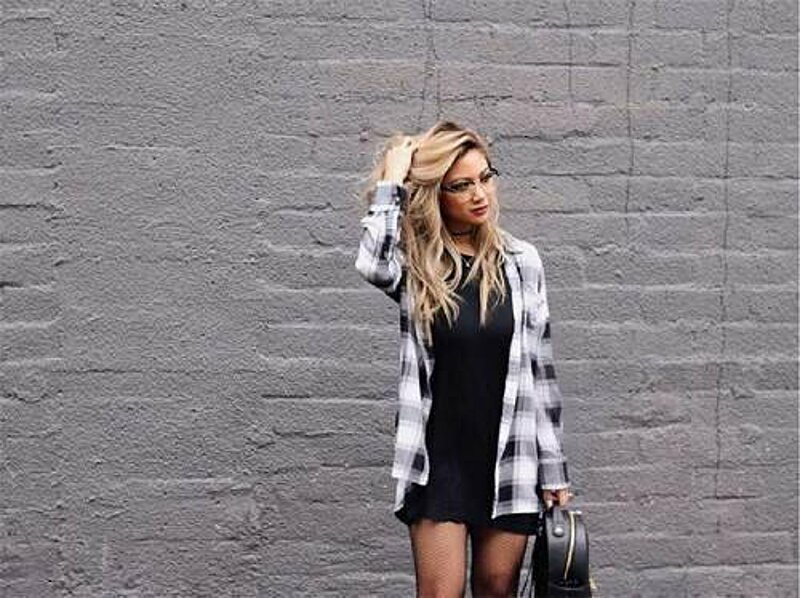 how to style plaid shirts fustany black
