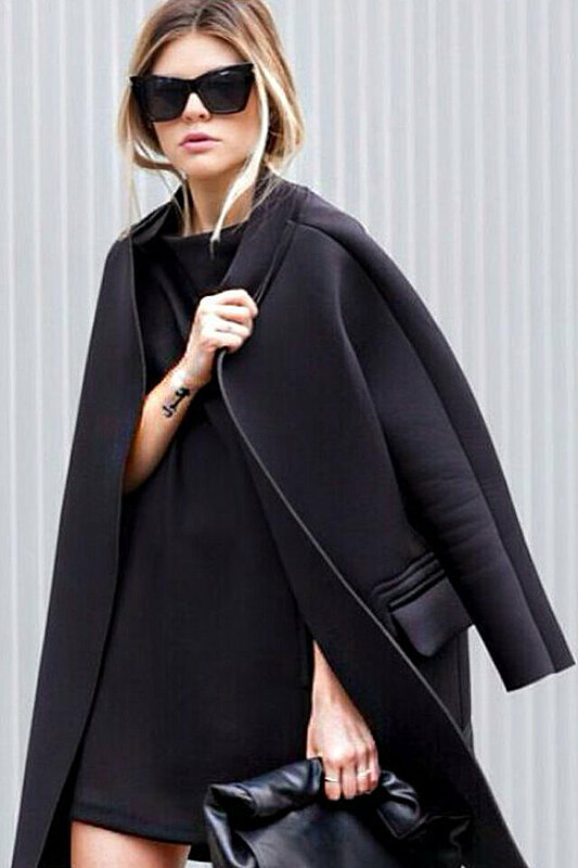 How to Drape Your Jacket Over Your Shoulders