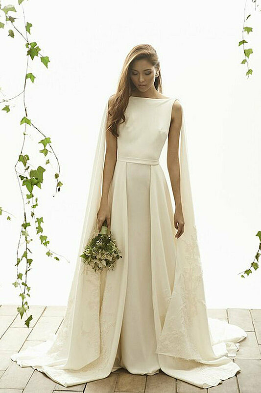 14 Cape Wedding Dresses for a Trendy and New Bridal Look