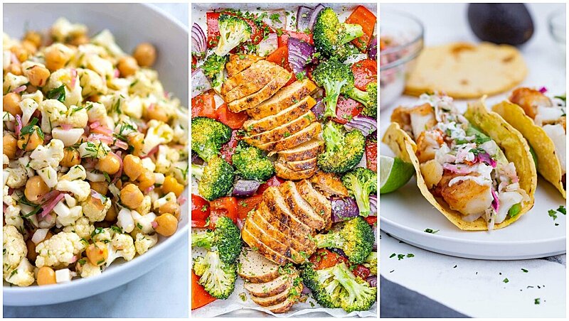 Seven-Day 1200-Calorie Healthy Meals For Every Week!