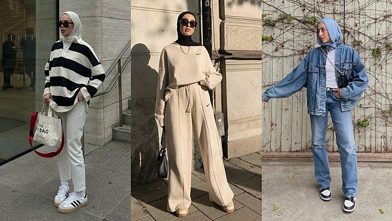 Stylish Fall Outfit Ideas for College Hijabi Girls