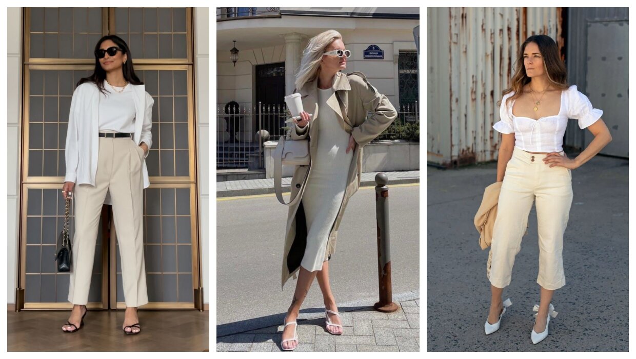 How to Style Sand Beige and the Colors to Wear With It