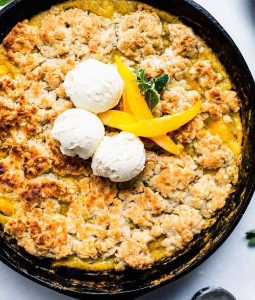 Mango Cobbler