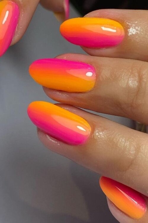 The Sexy Mix of Pink and Orange