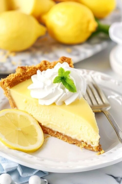 No-Bake Lemon Pie