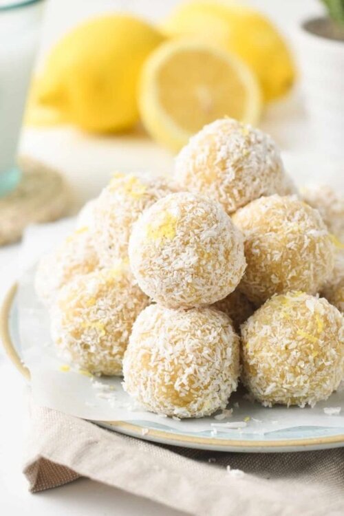 Coconut Lime Energy Bites