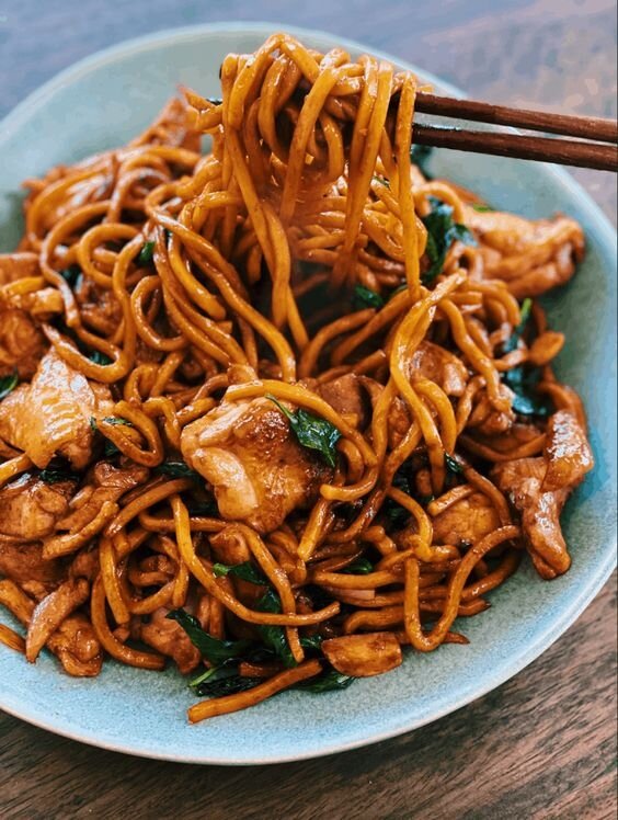 Chicken with Noodles