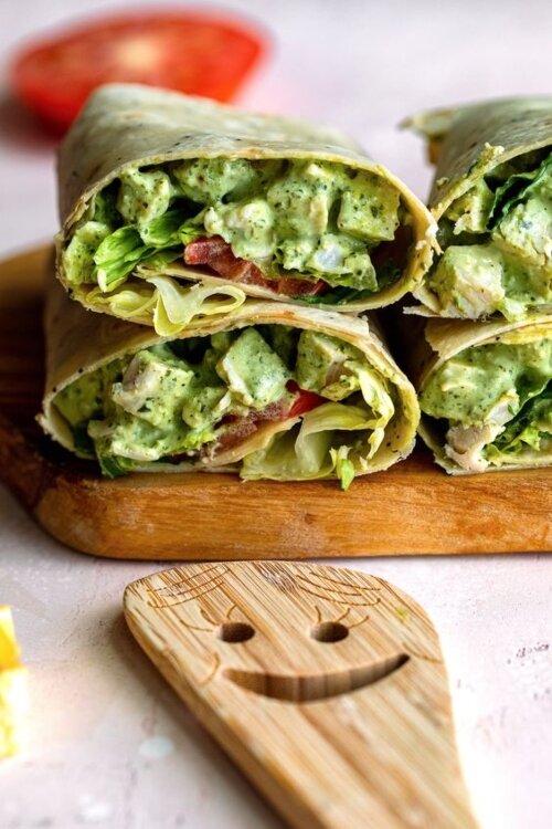 Chicken Pesto Wrap