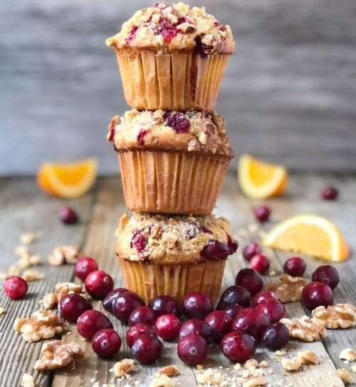 Cranberry Orange Muffins