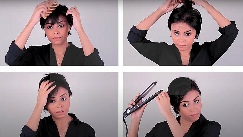 4 Easy Ways to Style Your Short Hair: Bangs, Classic, Edgy, Side Part